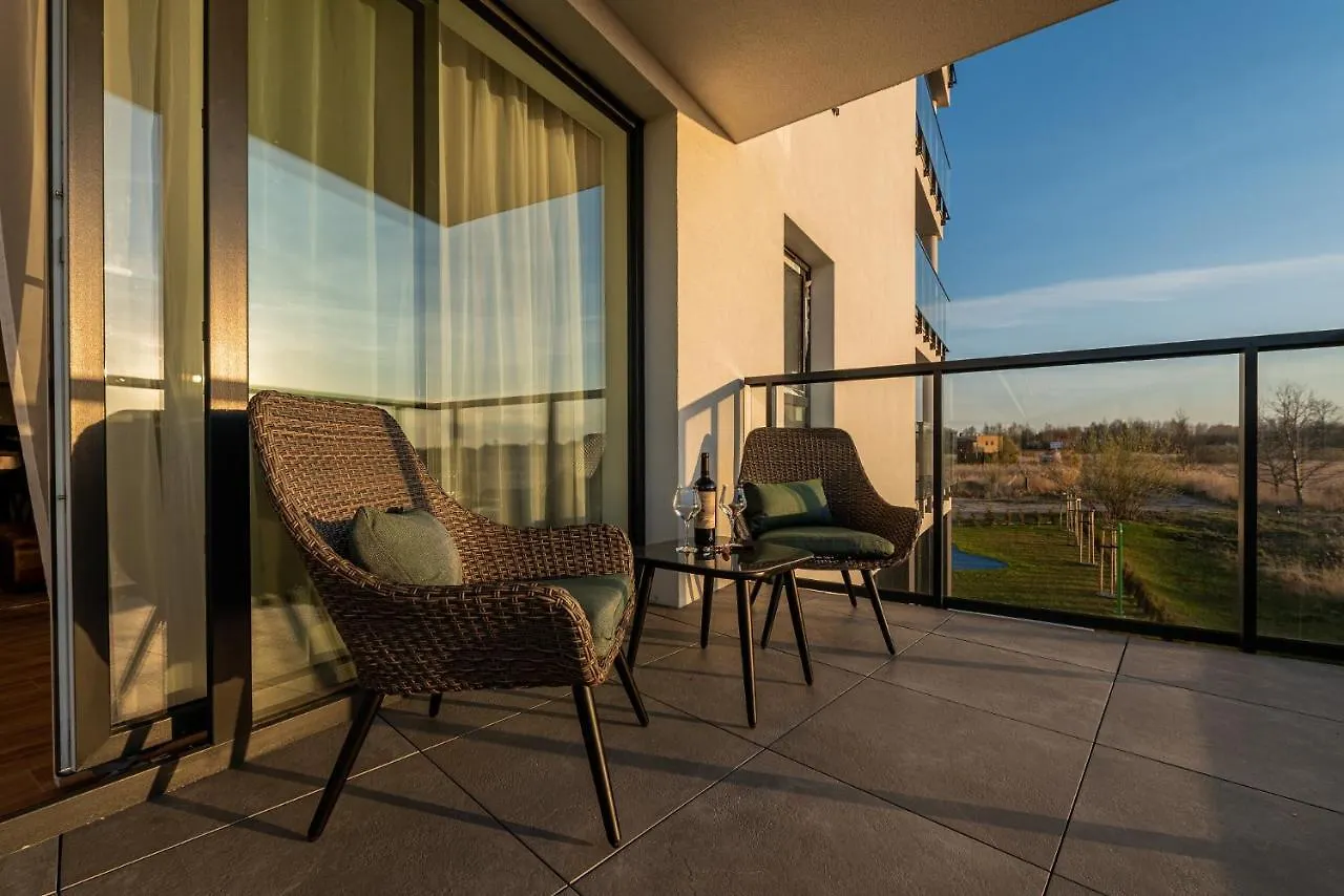 Daire Horyzont Apartamenty - Apartamenty Westin House Sauna, Basen I Silownia Kolobrzeg